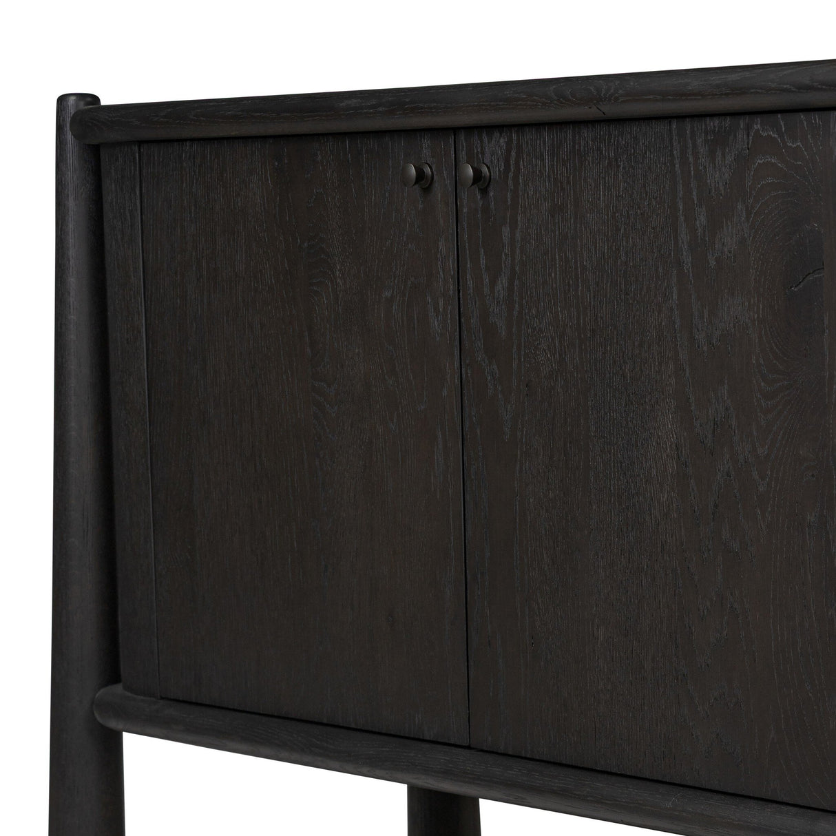 Salvador Sideboard in Smoked Black Oak Veneer from Four Hands - Luna Furniture