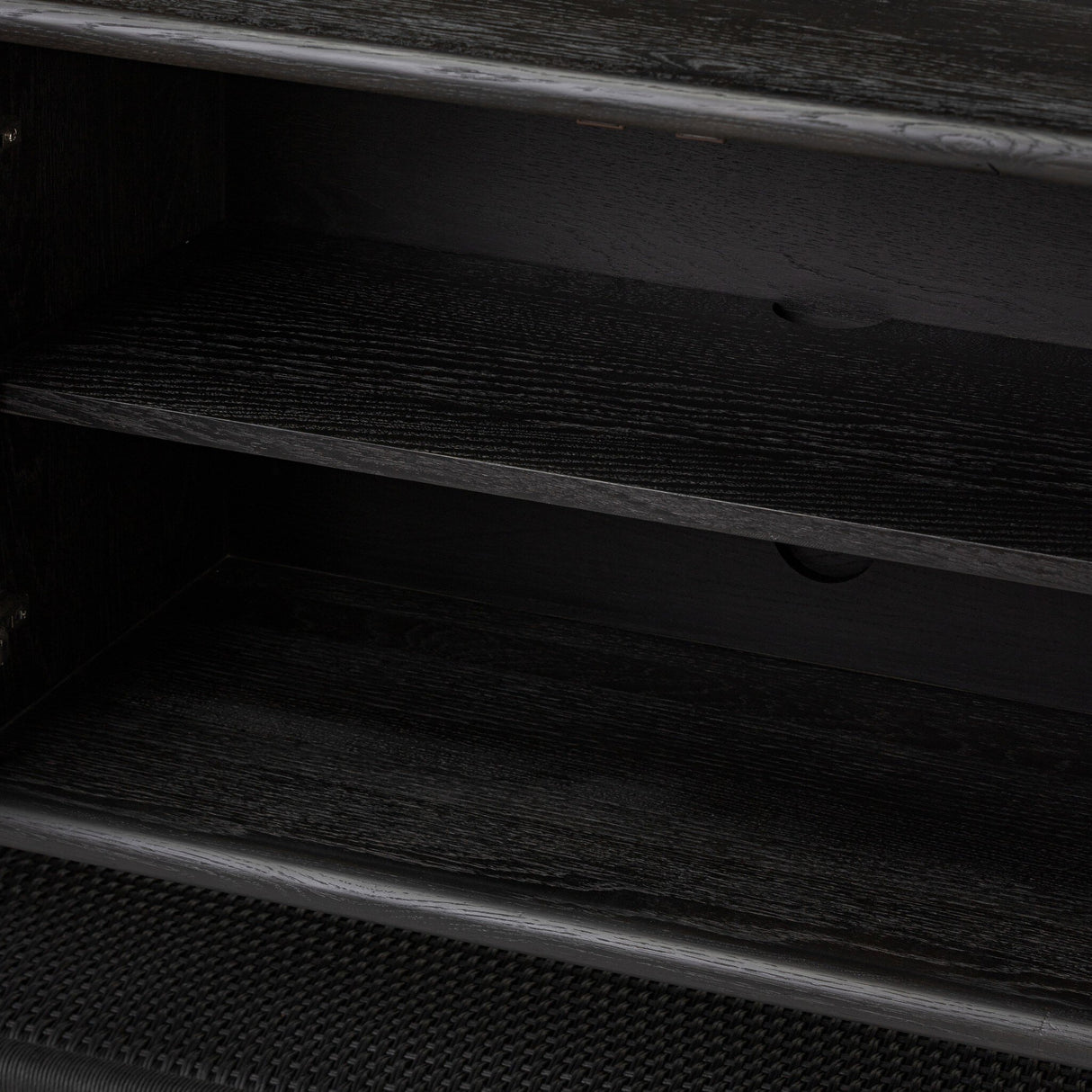 Salvador Sideboard in Smoked Black Oak Veneer from Four Hands - Luna Furniture
