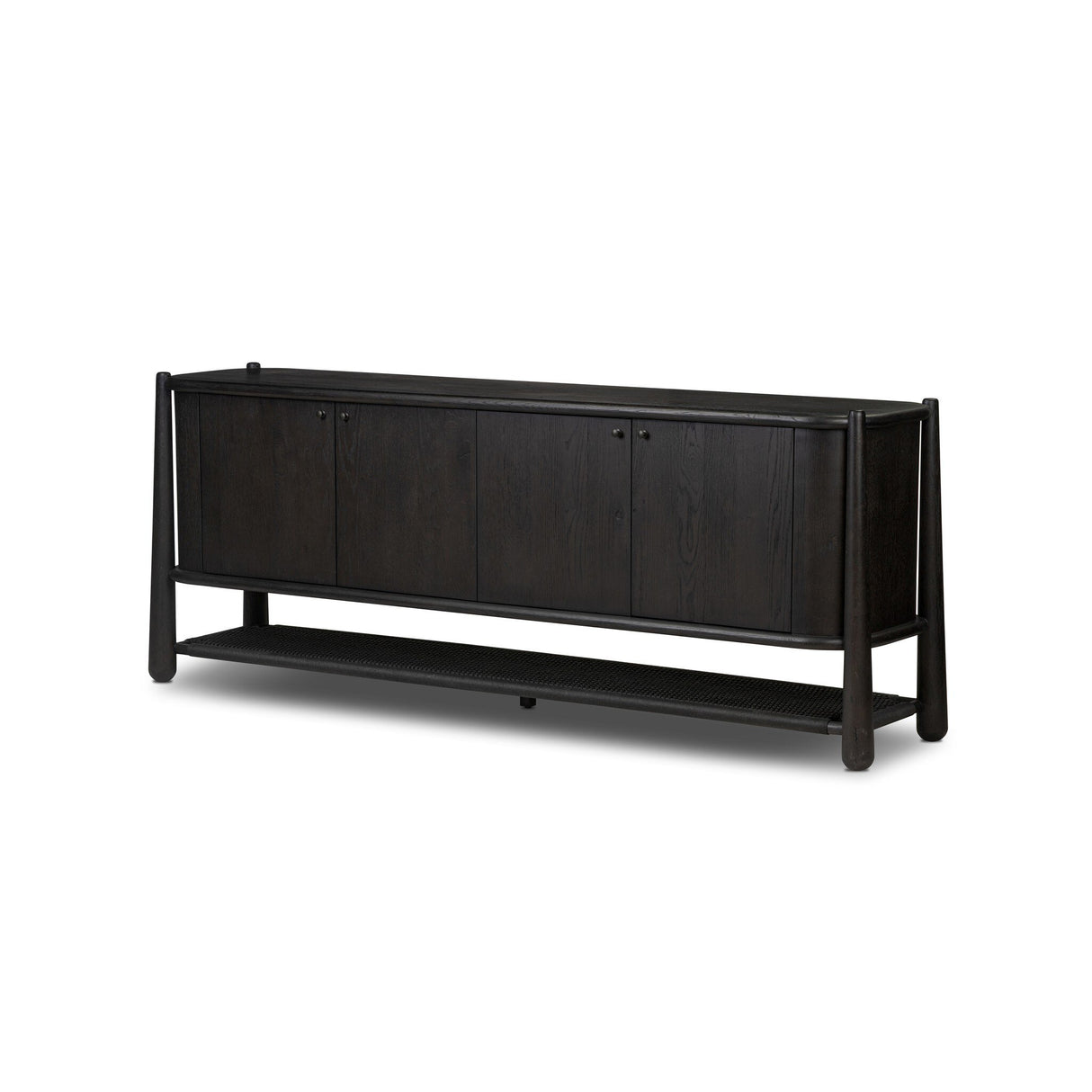 Salvador Sideboard in Smoked Black Oak Veneer from Four Hands - Luna Furniture