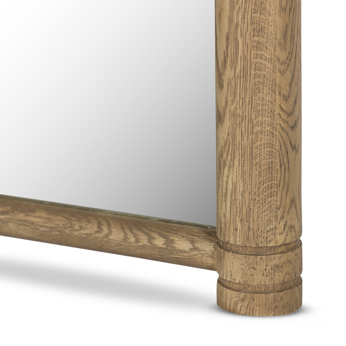 Aldwin Mirror in Light Wash Oak from Four Hands - Luna Furniture