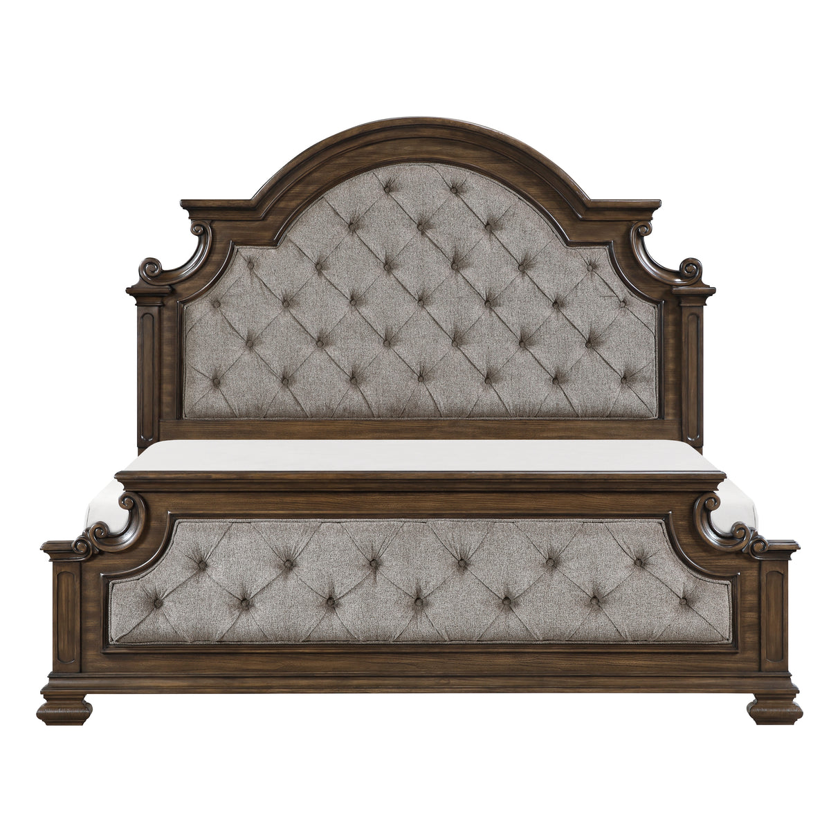 Wengen Brown Mirror from Homelegance - Luna Furniture