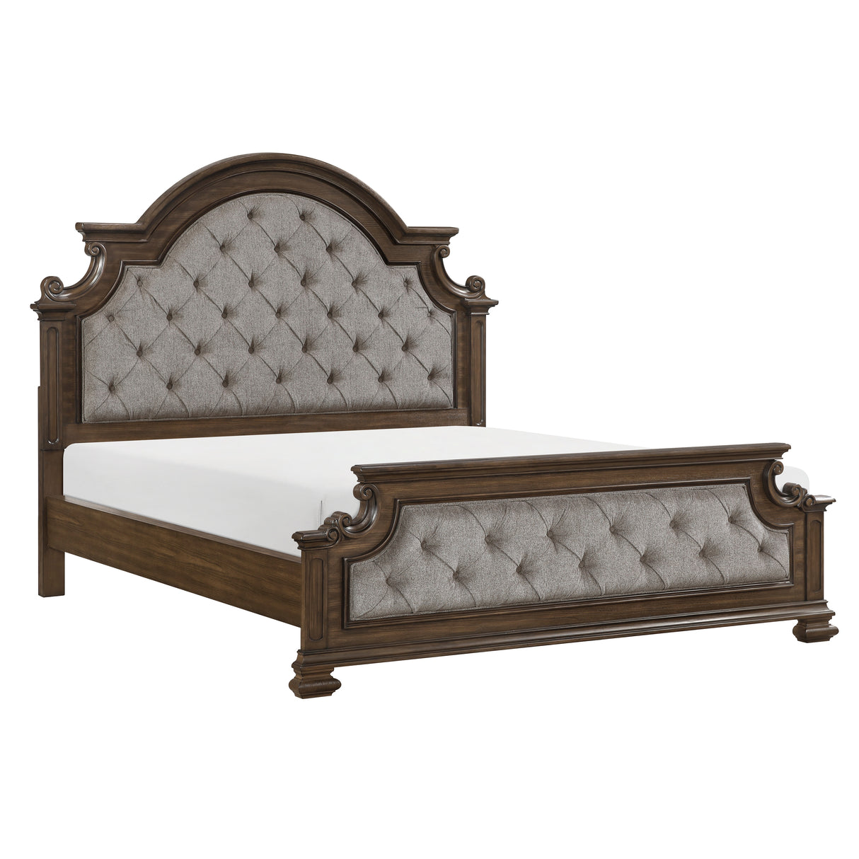 Wengen Brown Mirror from Homelegance - Luna Furniture