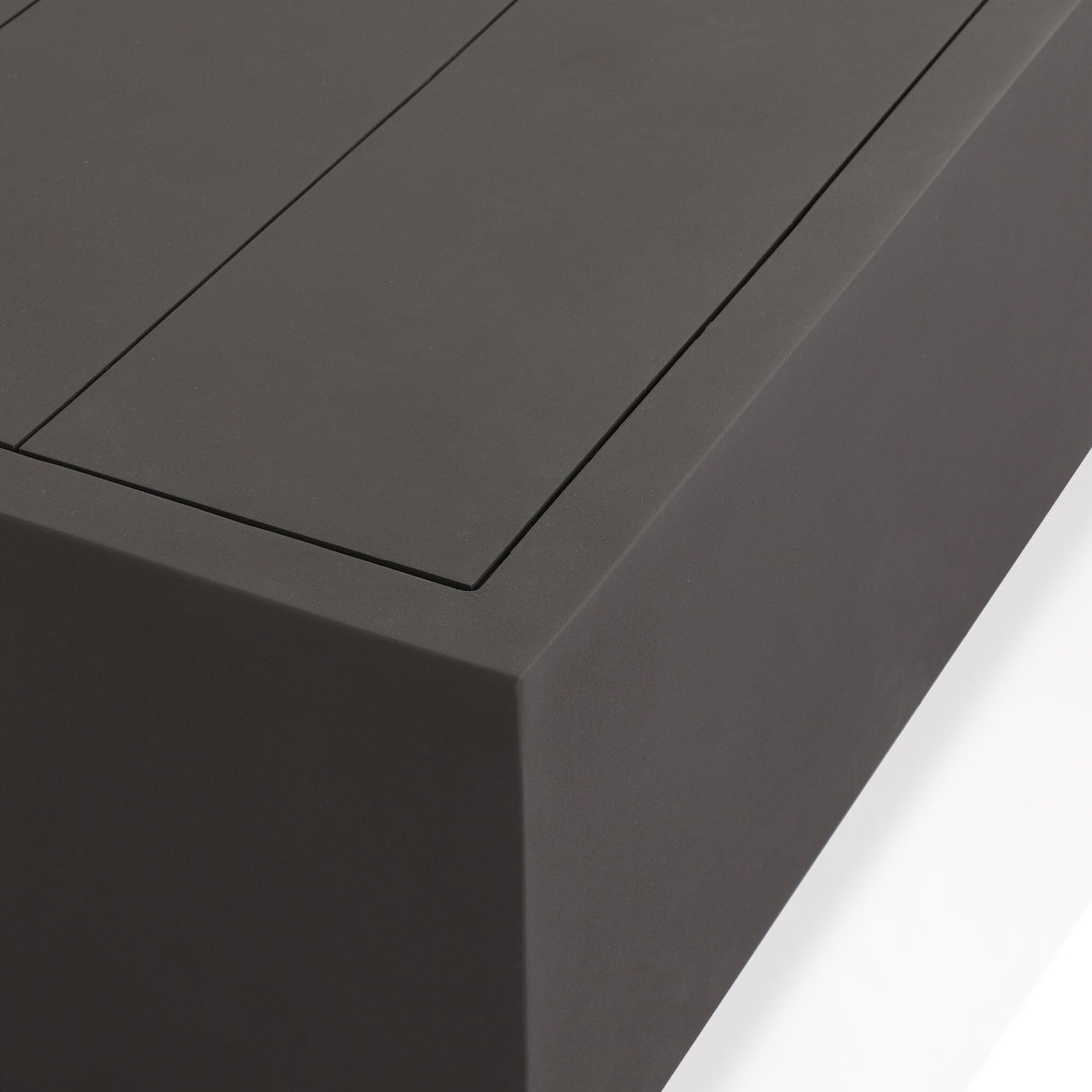 Messo Outdoor Metal Coffee Table in Bronze from Four Hands - Luna Furniture