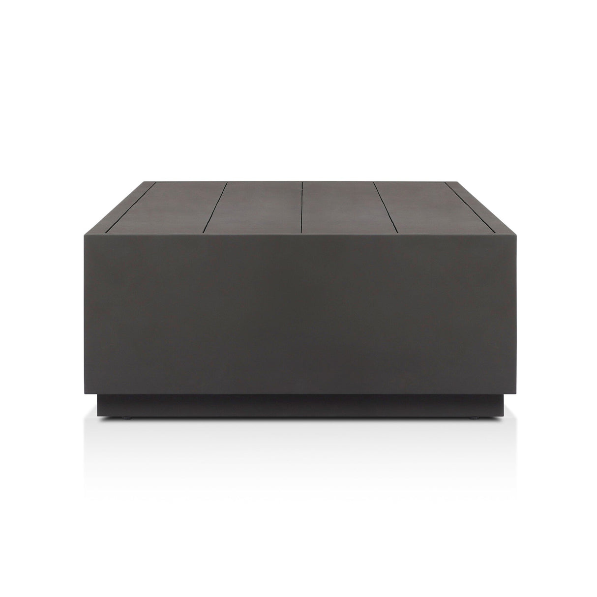 Messo Outdoor Metal Coffee Table in Bronze from Four Hands - Luna Furniture