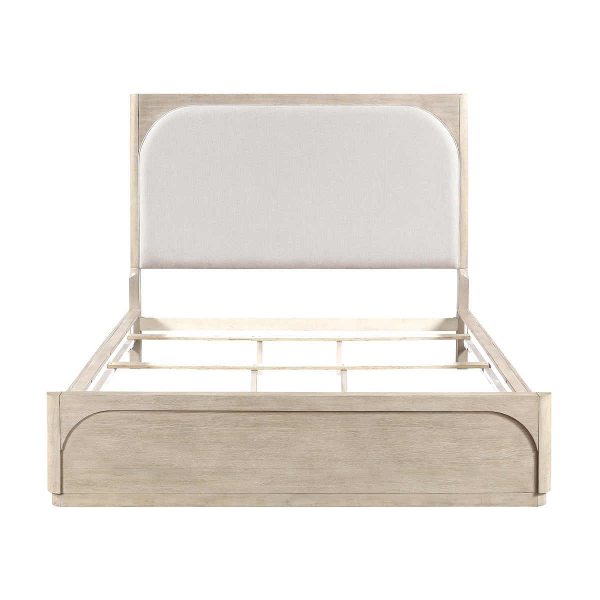 Alita Beige/Light Gray Natural Bedroom Set from Homelegance - Luna Furniture