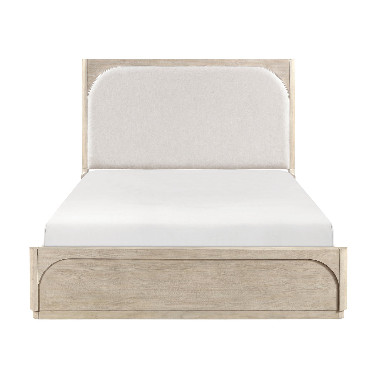 Alita Beige/Light Gray Natural Bedroom Set from Homelegance - Luna Furniture