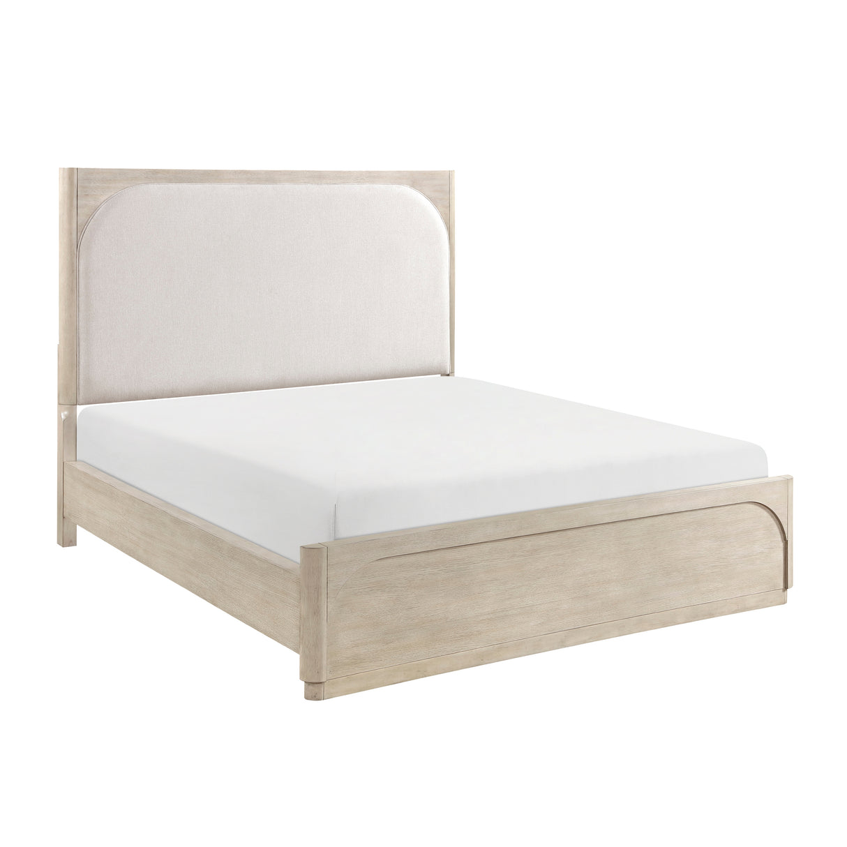 Alita Beige/Light Gray Natural Bedroom Set from Homelegance - Luna Furniture