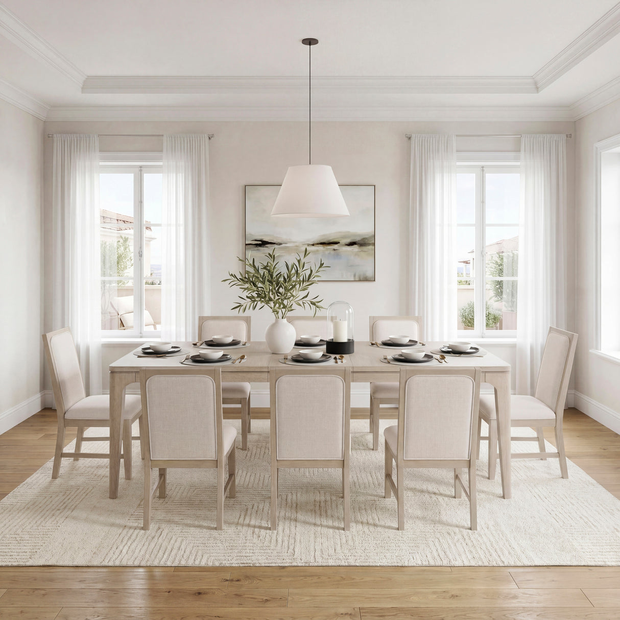 2477-86*7 7pc Set (TB+6S) from Homelegance - Luna Furniture