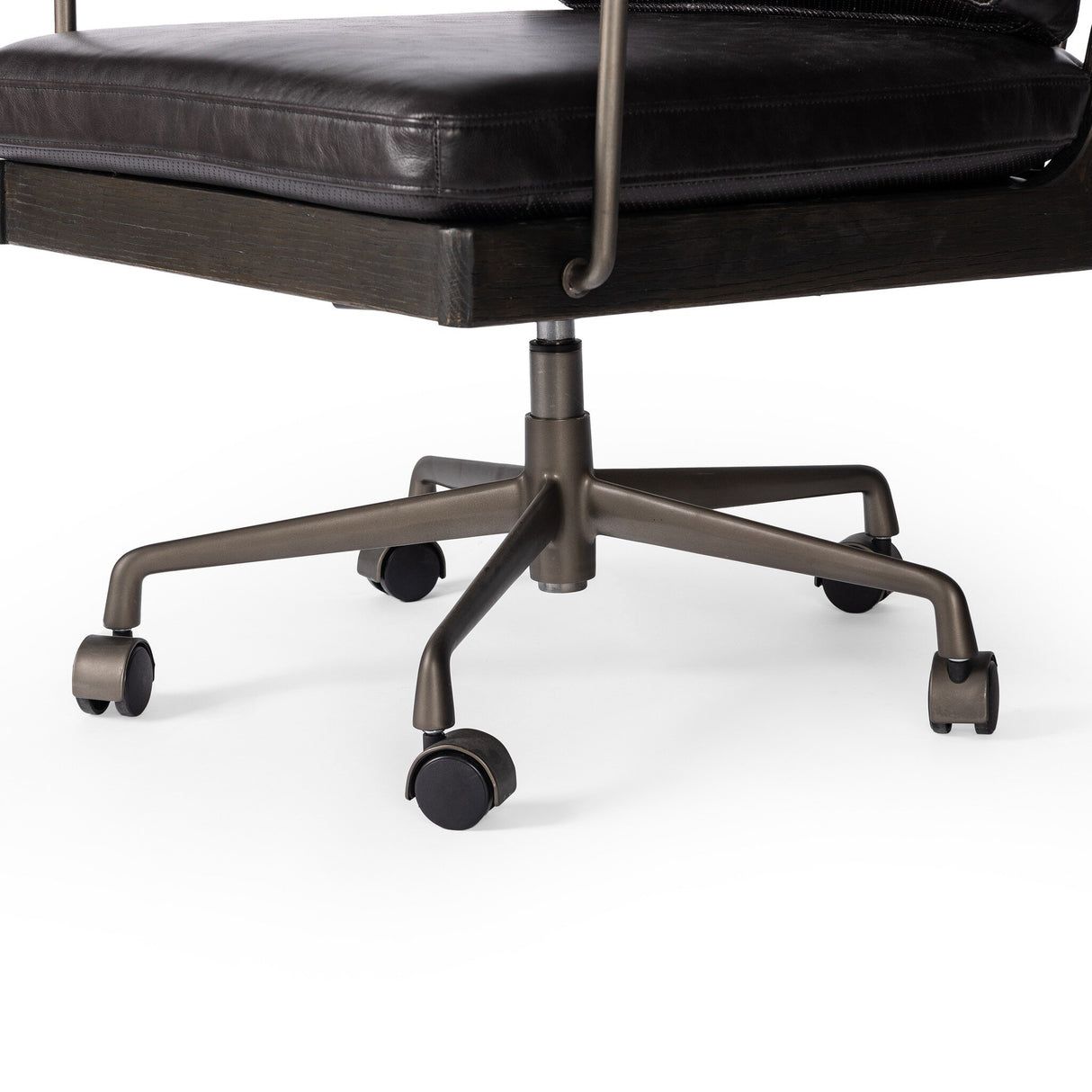 Ludvig Desk Chair in Sonoma Black from Four Hands - Luna Furniture