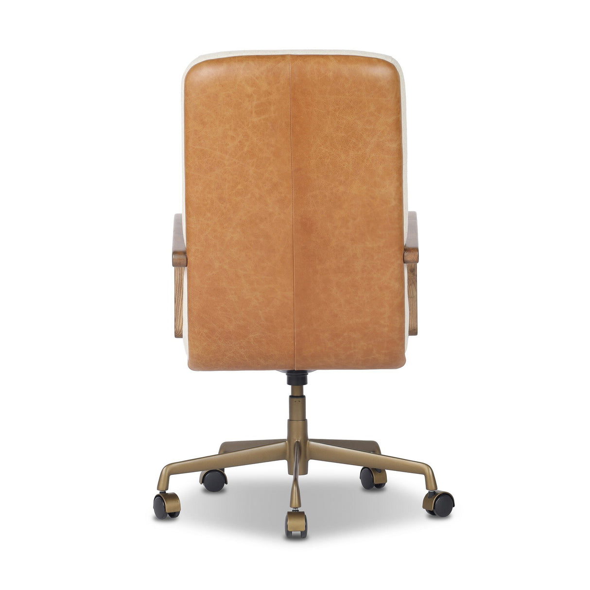 Timeo Desk Chair in Chaps Saddle from Four Hands - Luna Furniture