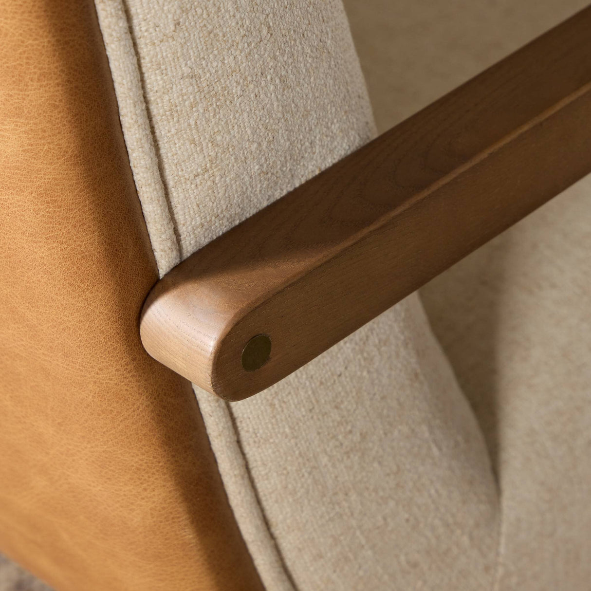 Timeo Desk Chair in Chaps Saddle from Four Hands - Luna Furniture