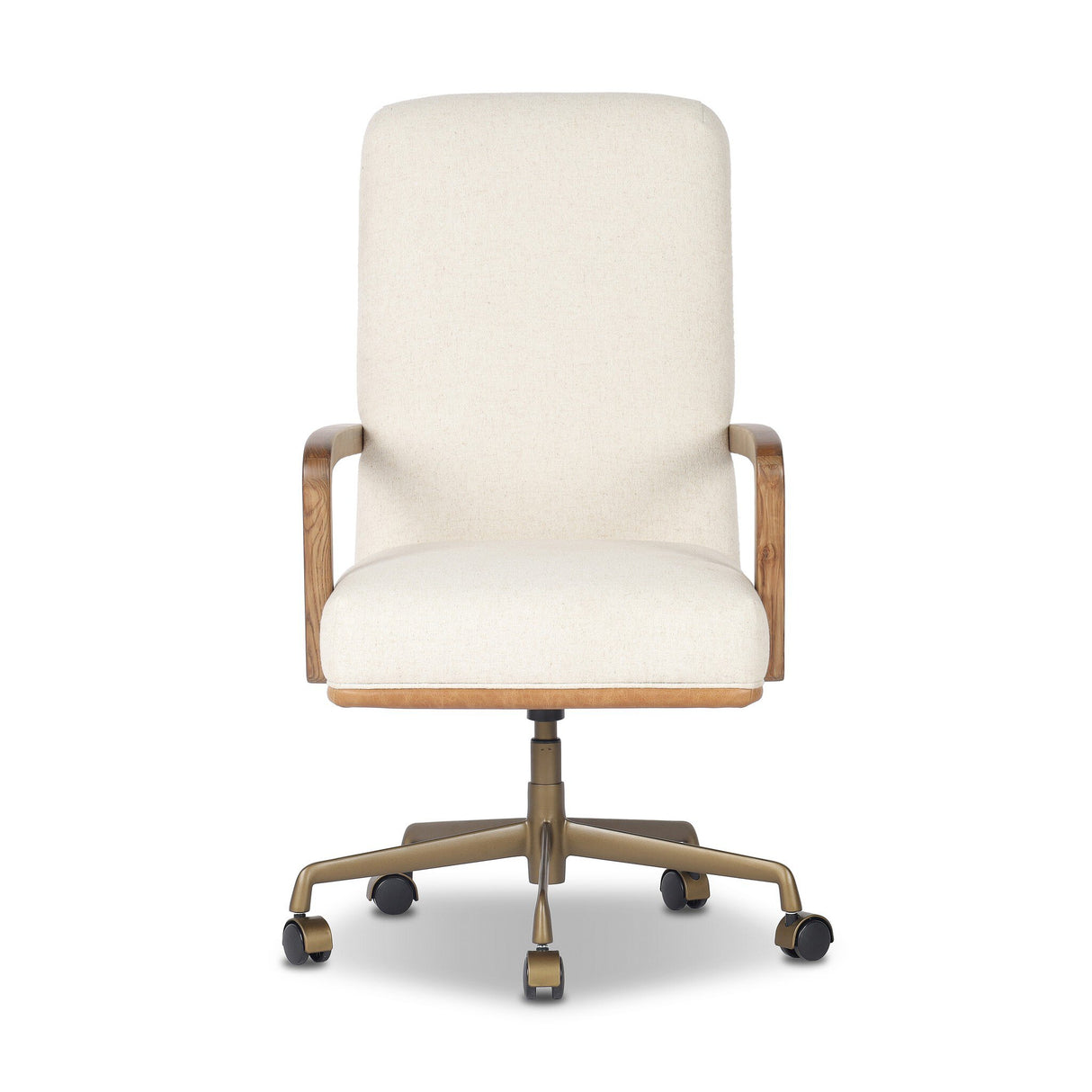 Timeo Desk Chair in Chaps Saddle from Four Hands - Luna Furniture