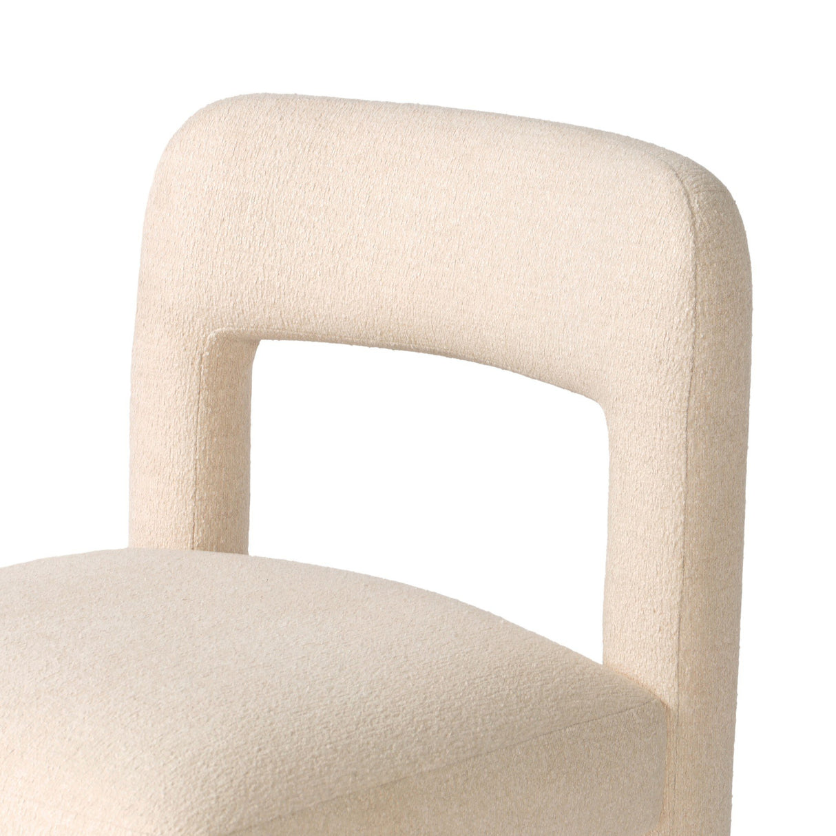 Rodin Dining Chair in Crypton Wayfarer Snow from Four Hands - Luna Furniture