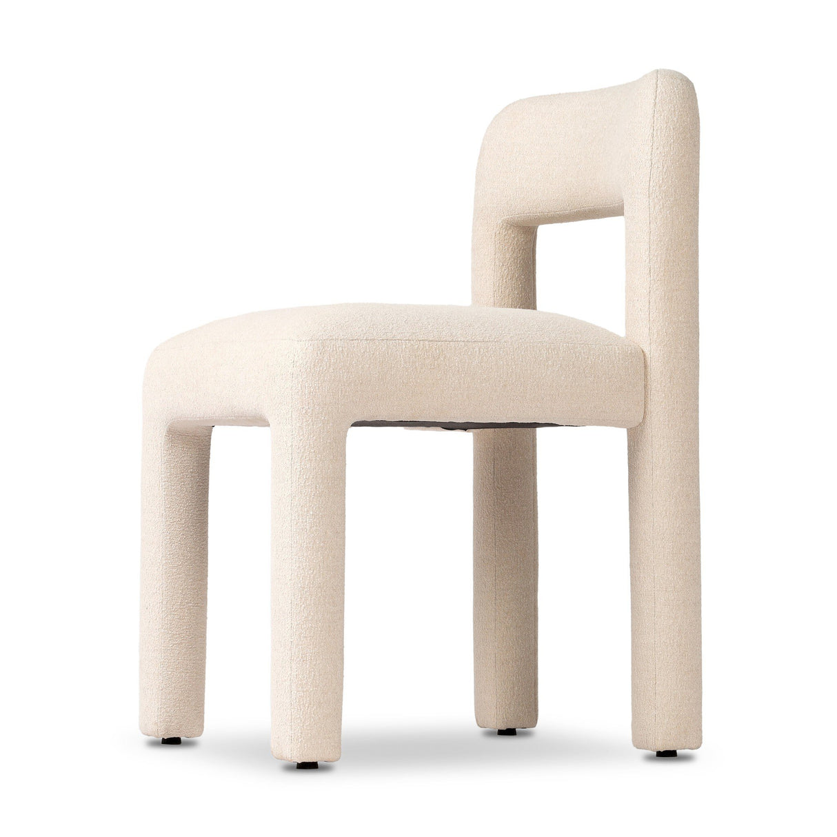 Rodin Dining Chair in Crypton Wayfarer Snow from Four Hands - Luna Furniture