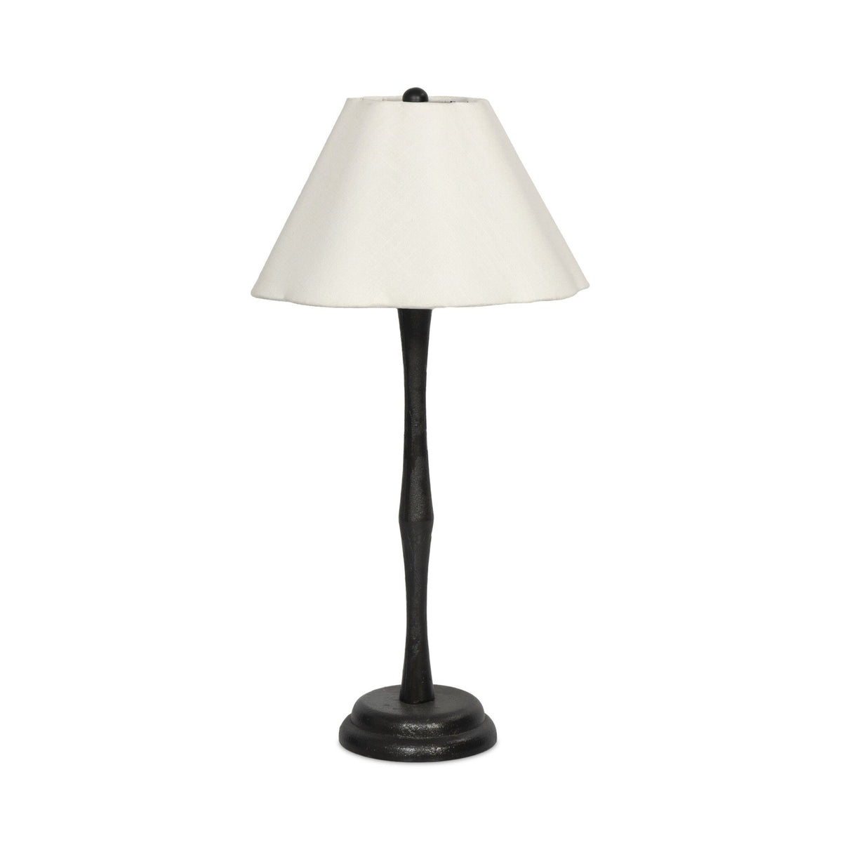 Isabeau Table Lamp in Black Cast Iron from Four Hands - Luna Furniture