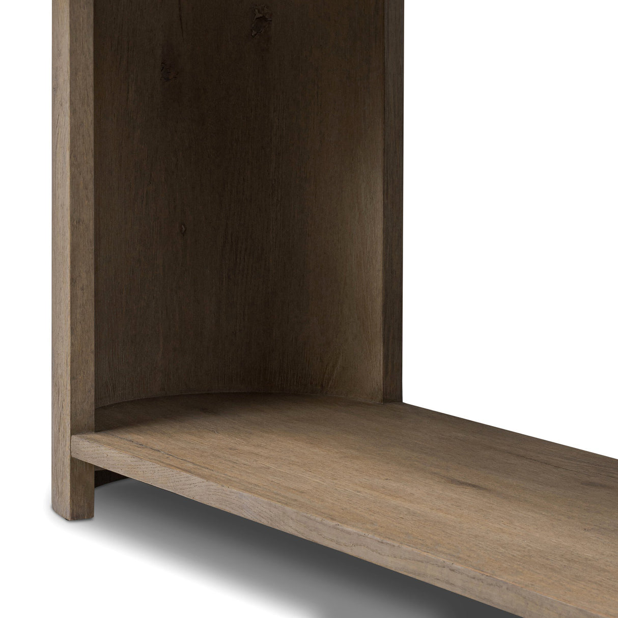 Farrow Console Table in Drifted Oak Veneer from Four Hands - Luna Furniture