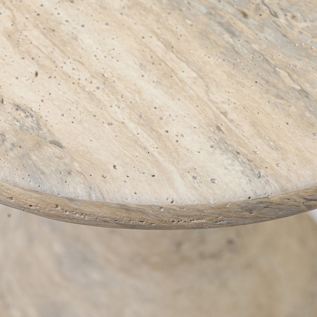 Cora Nesting End Tables in Textured Sandy Grey from Four Hands - Luna Furniture