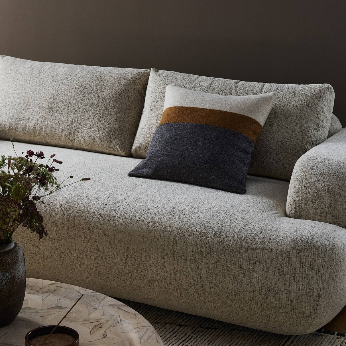 Arbor Pillow in Arbor Stripe from Four Hands - Luna Furniture