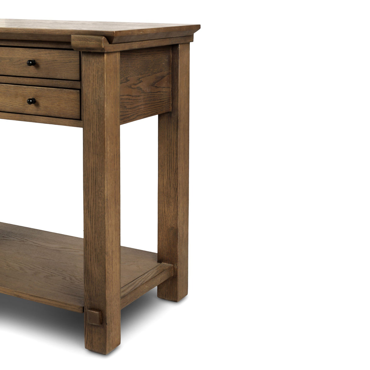 Gardendale Console Table in Tan Oak from Four Hands - Luna Furniture