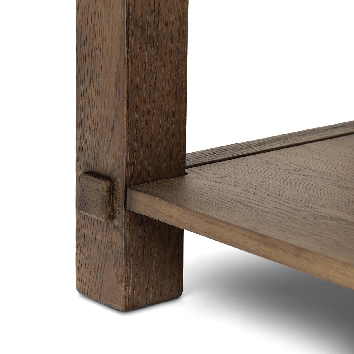 Gardendale Console Table in Tan Oak from Four Hands - Luna Furniture