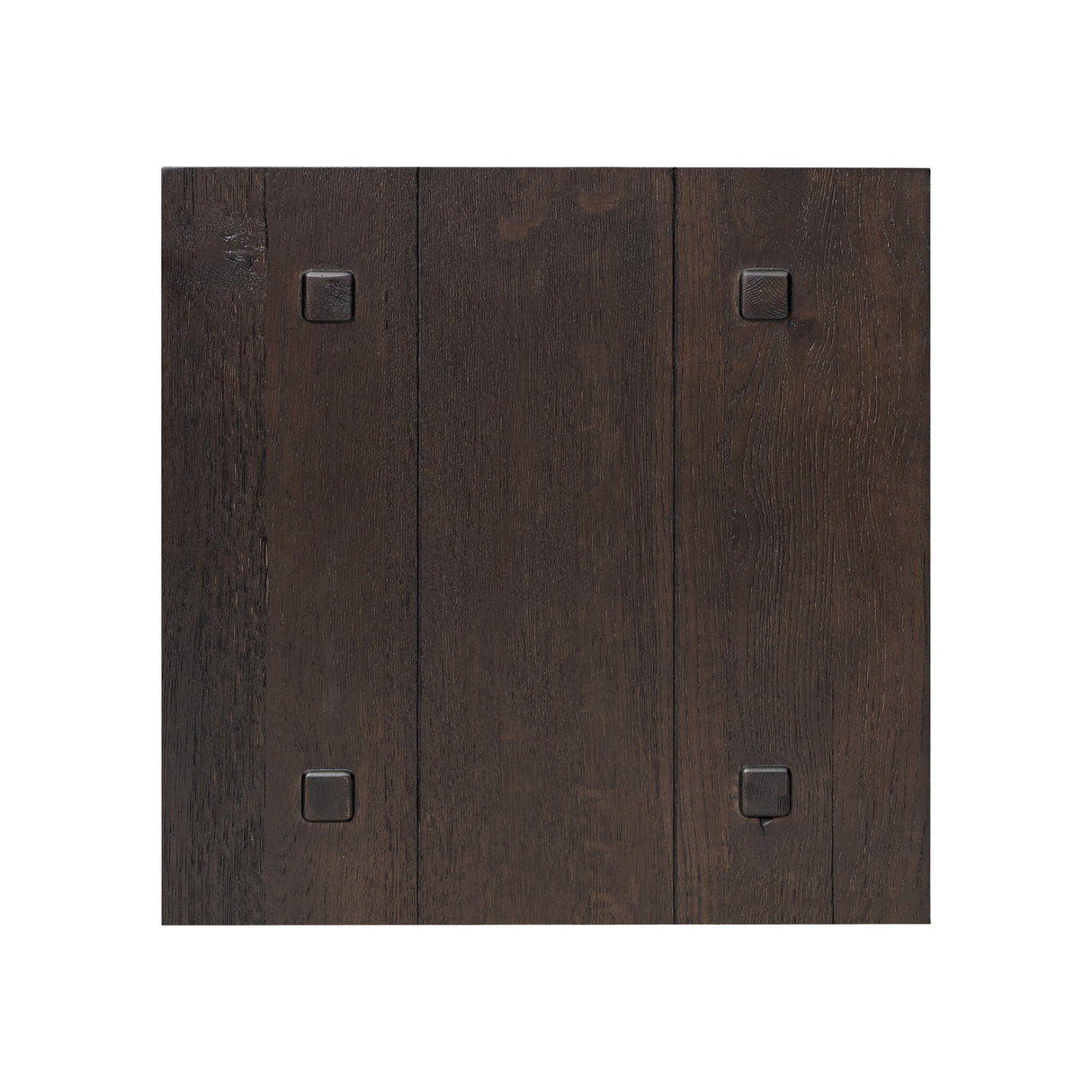 Zeno End Table in Smoked Black Resawn Oak from Four Hands - Luna Furniture