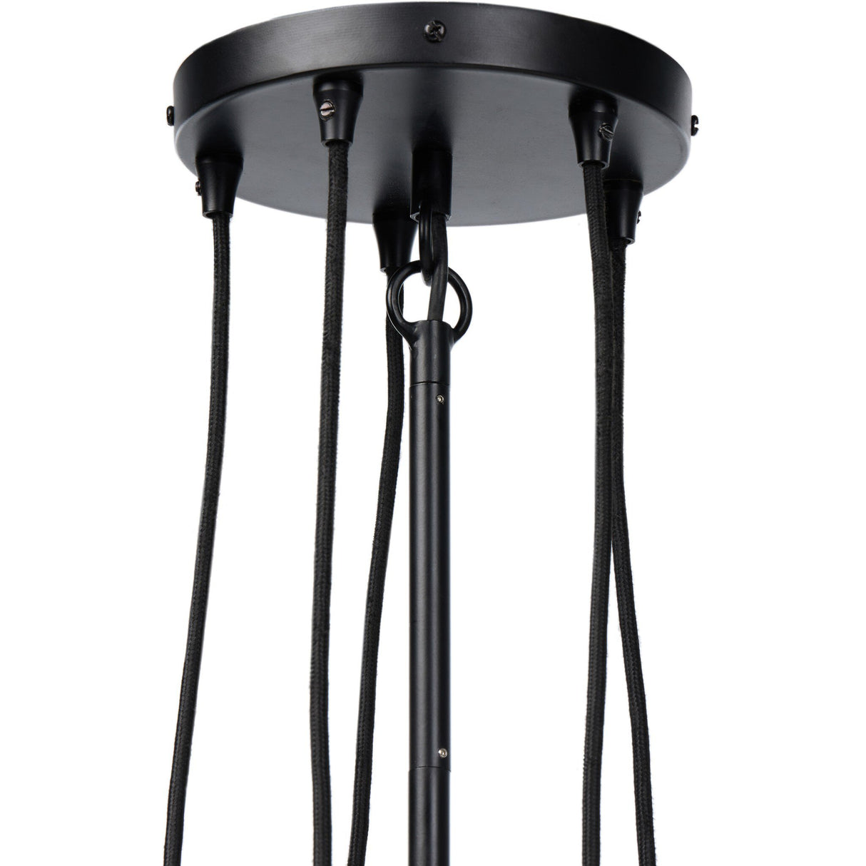 Webster Chandelier in Jet Black from Four Hands - Luna Furniture