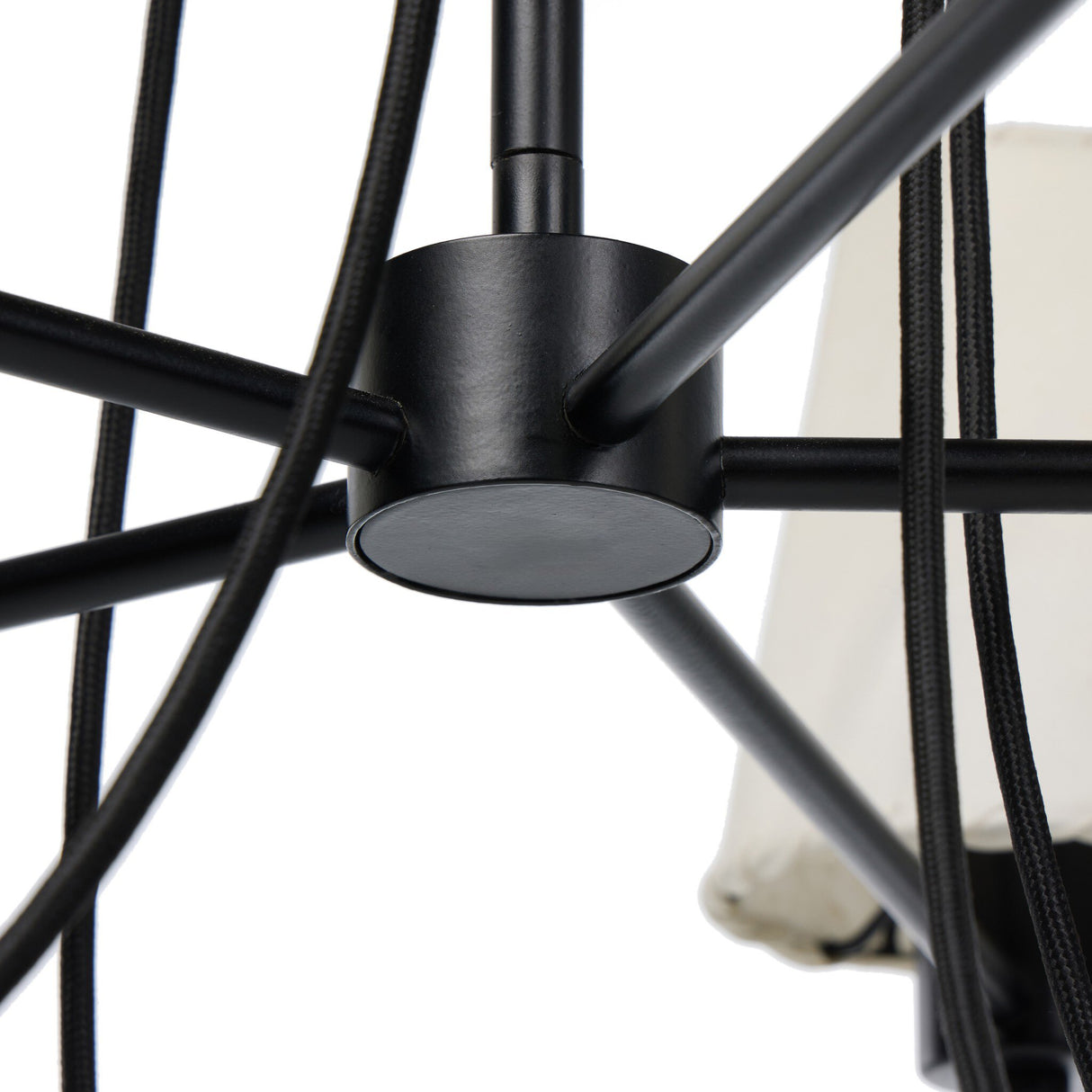 Webster Chandelier in Jet Black from Four Hands - Luna Furniture