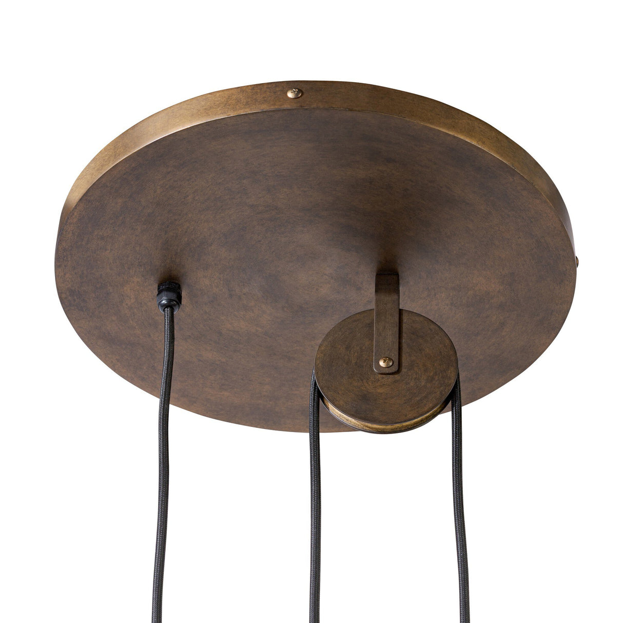 Emeric Pendant in Burnished Brass Aluminum from Four Hands - Luna Furniture
