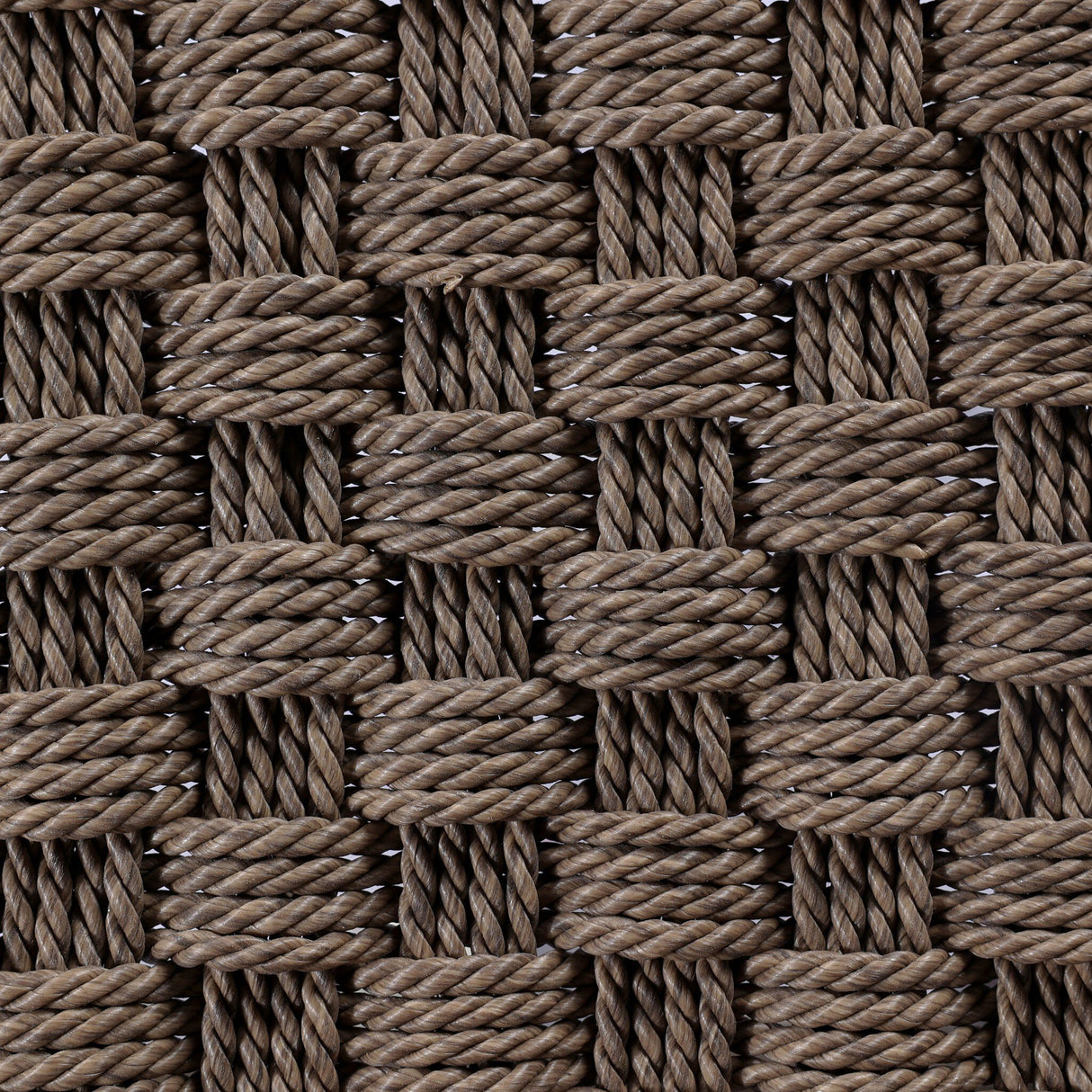 Savio Outdoor Bar + Counter Stool in Dark Textured Woven from Four Hands - Luna Furniture