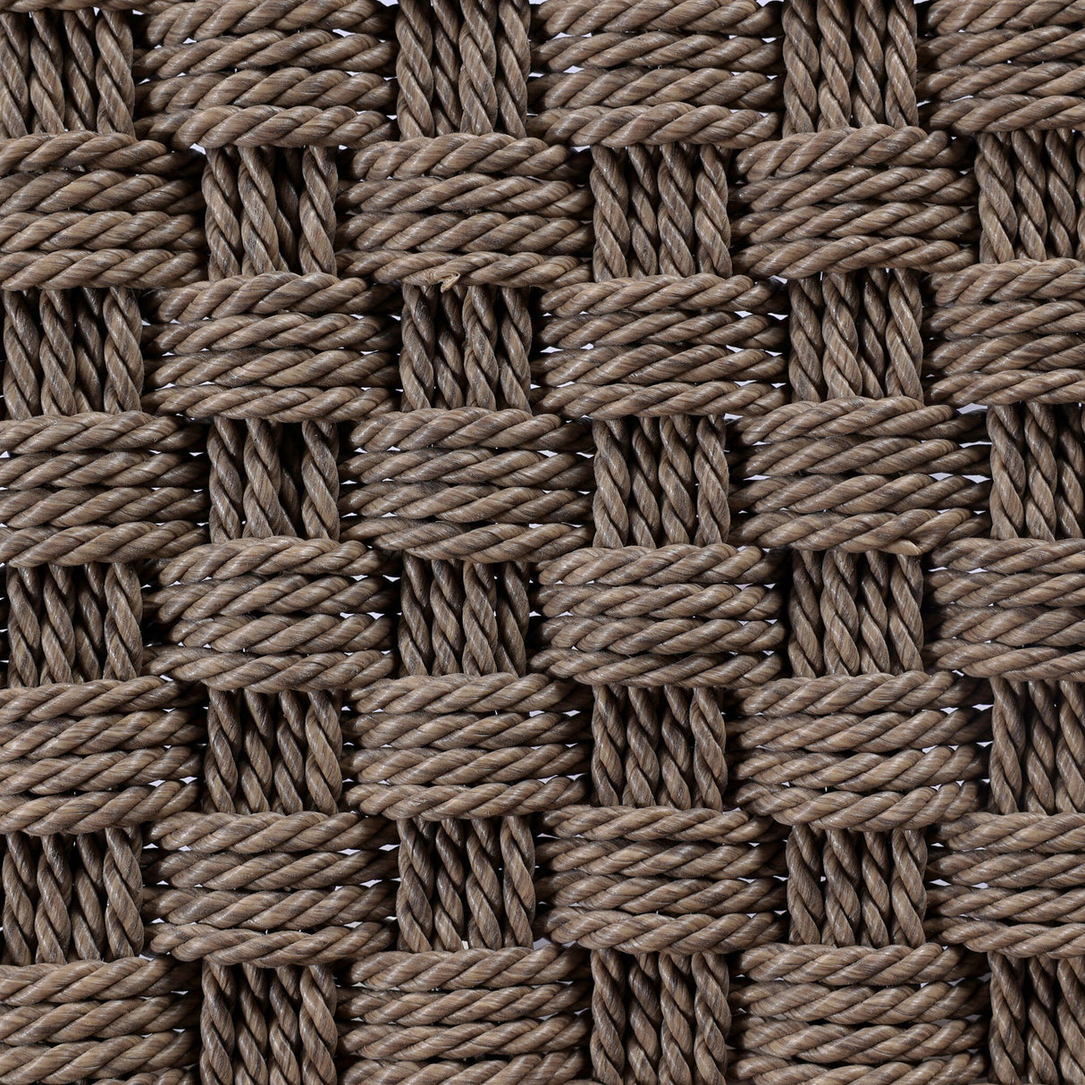 Savio Outdoor Bar + Counter Stool in Dark Textured Woven from Four Hands - Luna Furniture