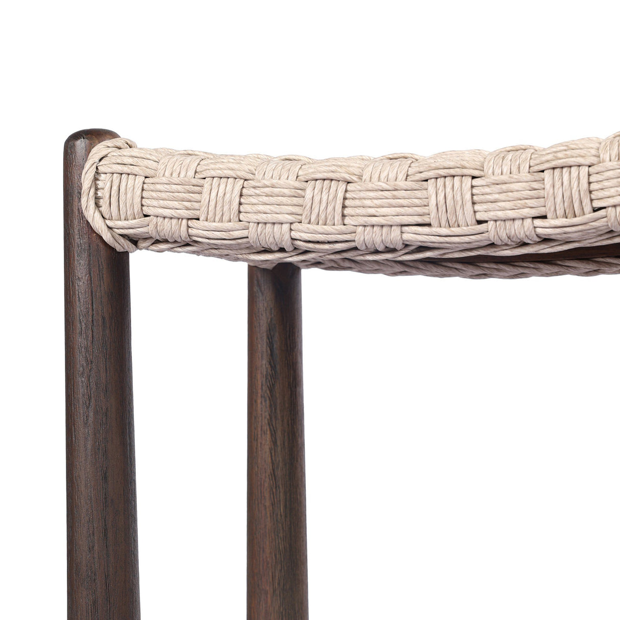 Savio Outdoor Bar + Counter Stool in Vintage White from Four Hands - Luna Furniture