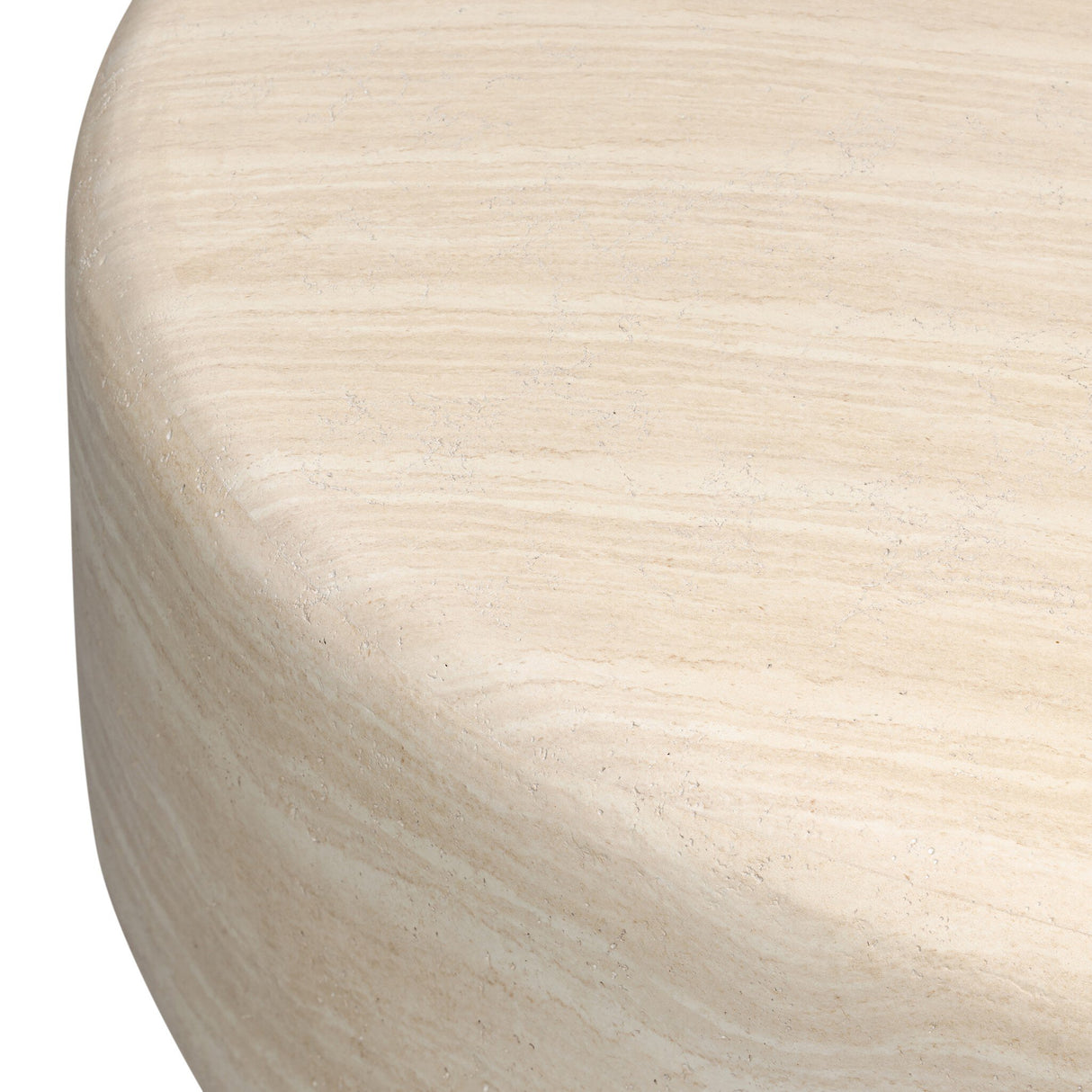 Venetia Outdoor Coffee Table in Sand Striae from Four Hands - Luna Furniture