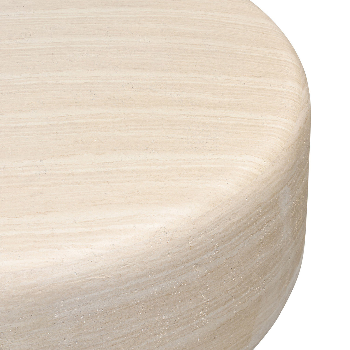 Venetia Outdoor Coffee Table in Sand Striae from Four Hands - Luna Furniture