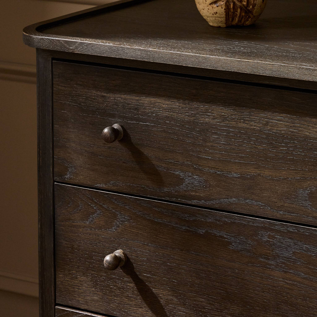 Franny 6 Drawer Dresser in Espresso Oak Veneer from Four Hands - Luna Furniture