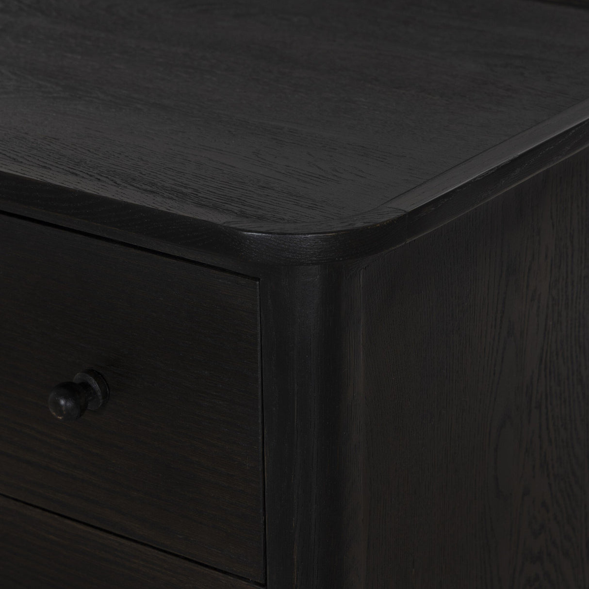 Franny 3 Drawer Chest in Espresso Oak Veneer from Four Hands - Luna Furniture