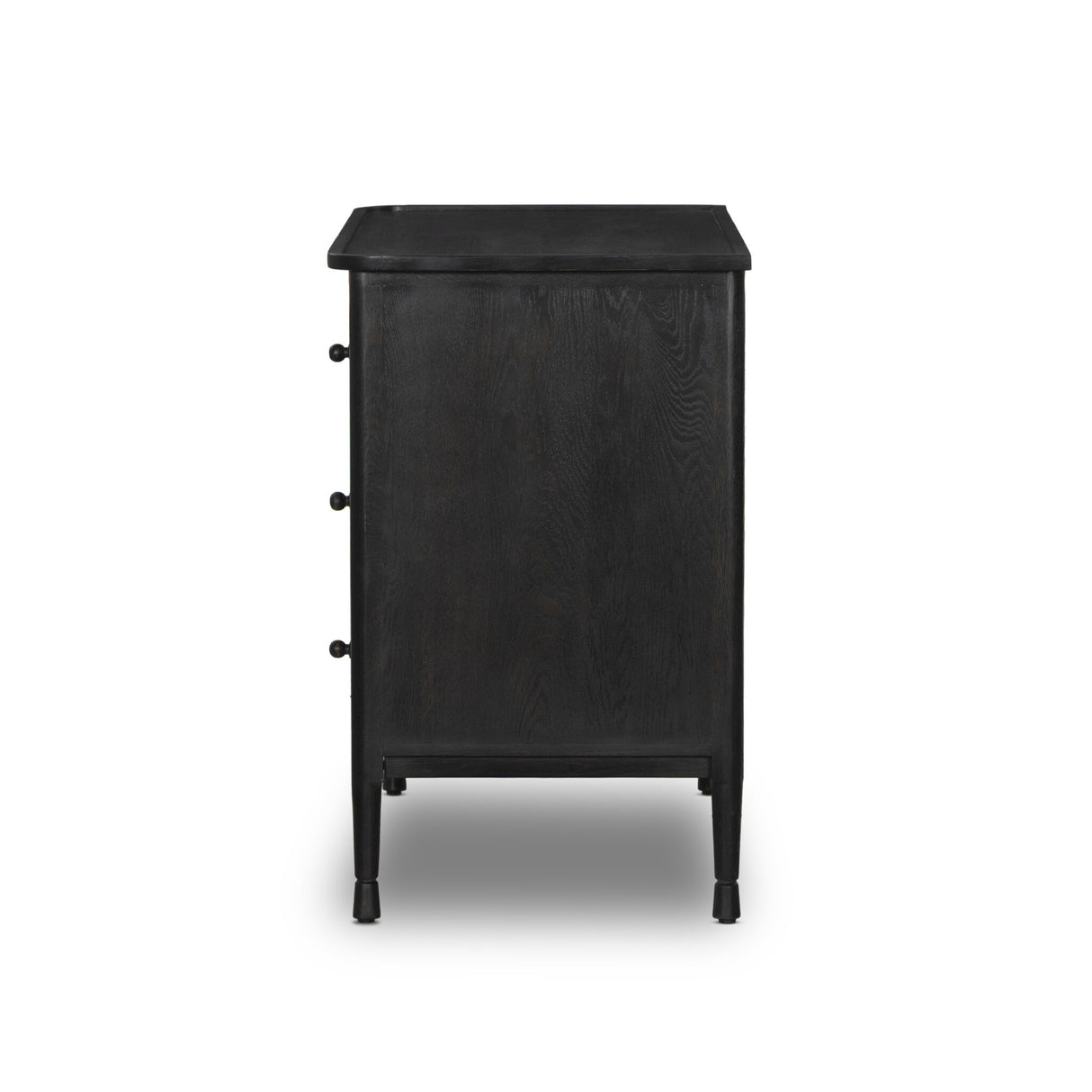 Franny 3 Drawer Chest in Espresso Oak Veneer from Four Hands - Luna Furniture