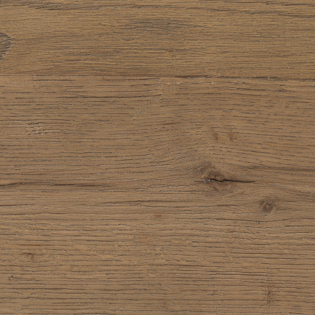 Edison Console Table in Worn Oak Veneer from Four Hands - Luna Furniture