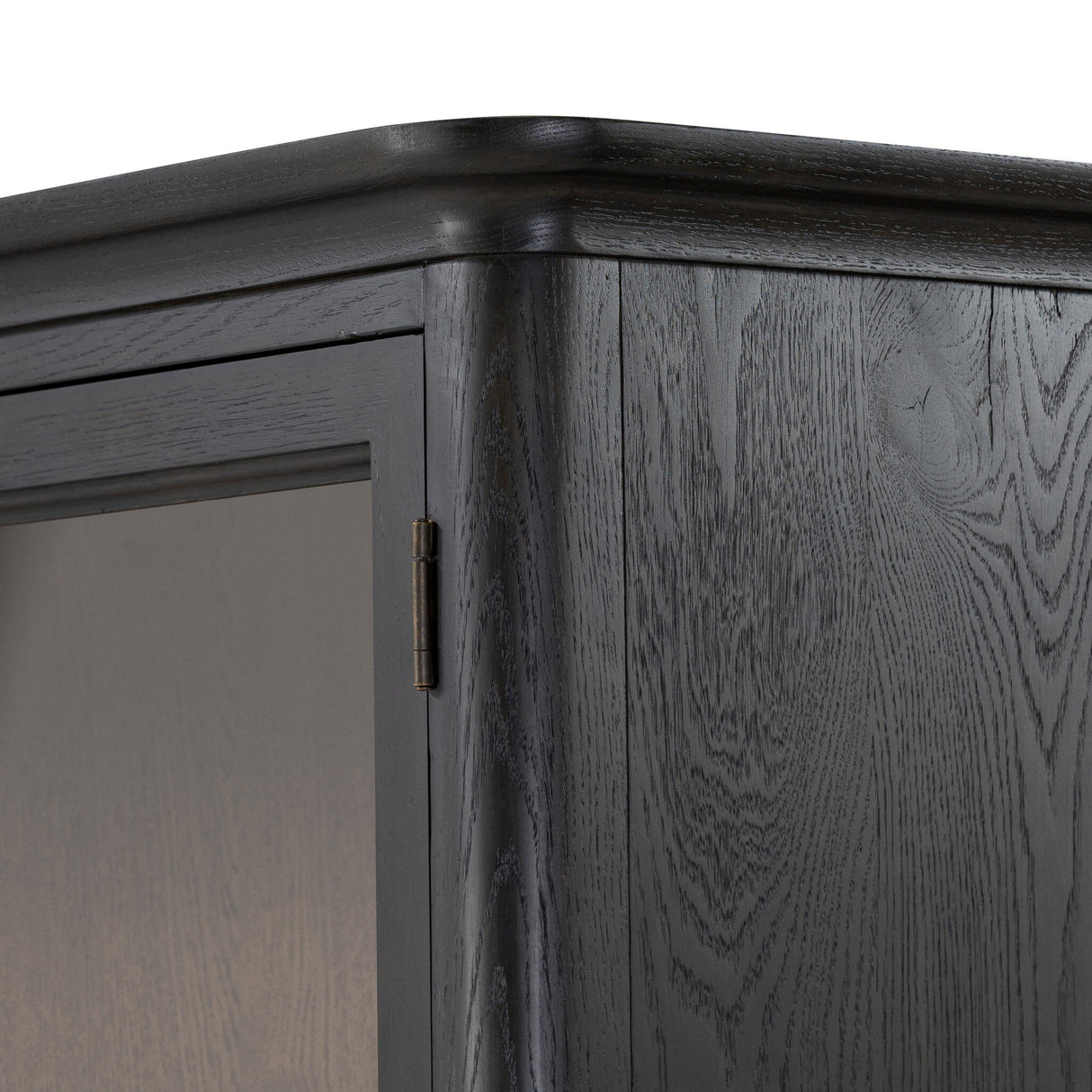 Sussex Wide Cabinet in Smoked Black from Four Hands - Luna Furniture