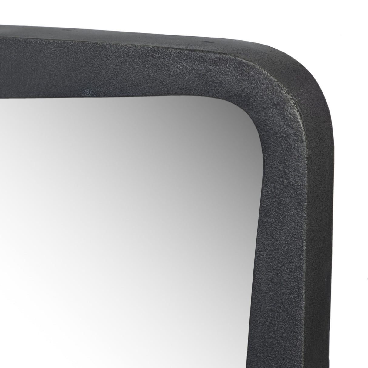 Regis Wall Mirror in Hammered Grey from Four Hands - Luna Furniture