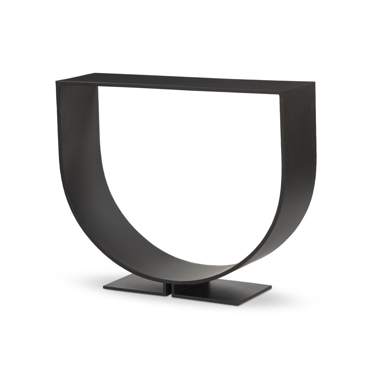 Kayo Firewood Storage in Charcoal Iron from Four Hands - Luna Furniture