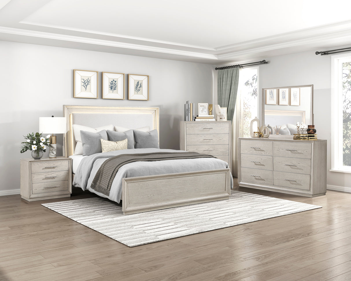 2501K-1EK* (3) Eastern King Bed from Homelegance - Luna Furniture