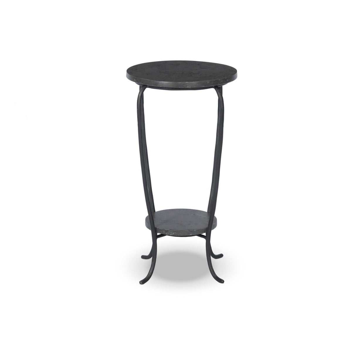 Nina End Table in Grey Italian Marble from Four Hands - Luna Furniture