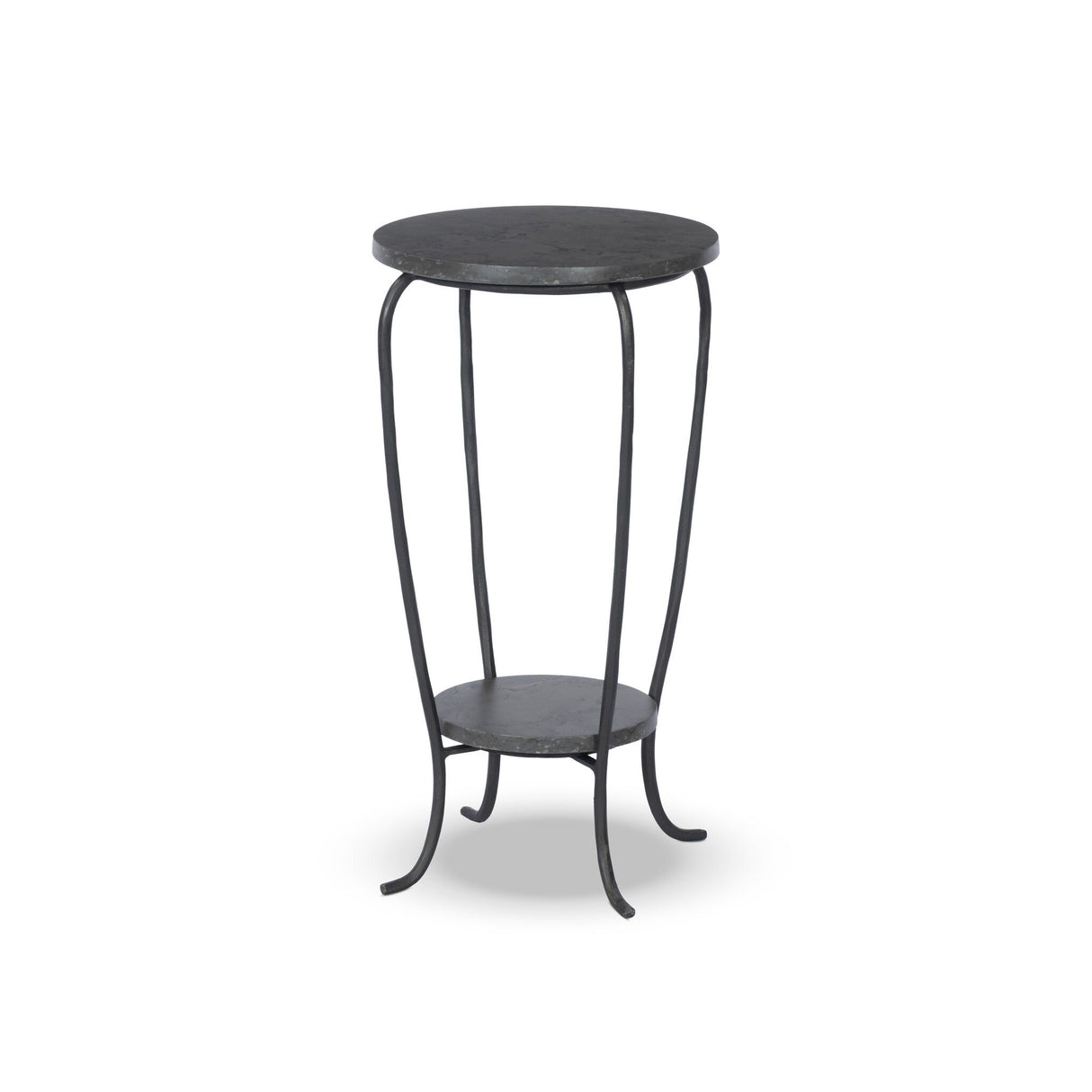 Nina End Table in Grey Italian Marble from Four Hands - Luna Furniture