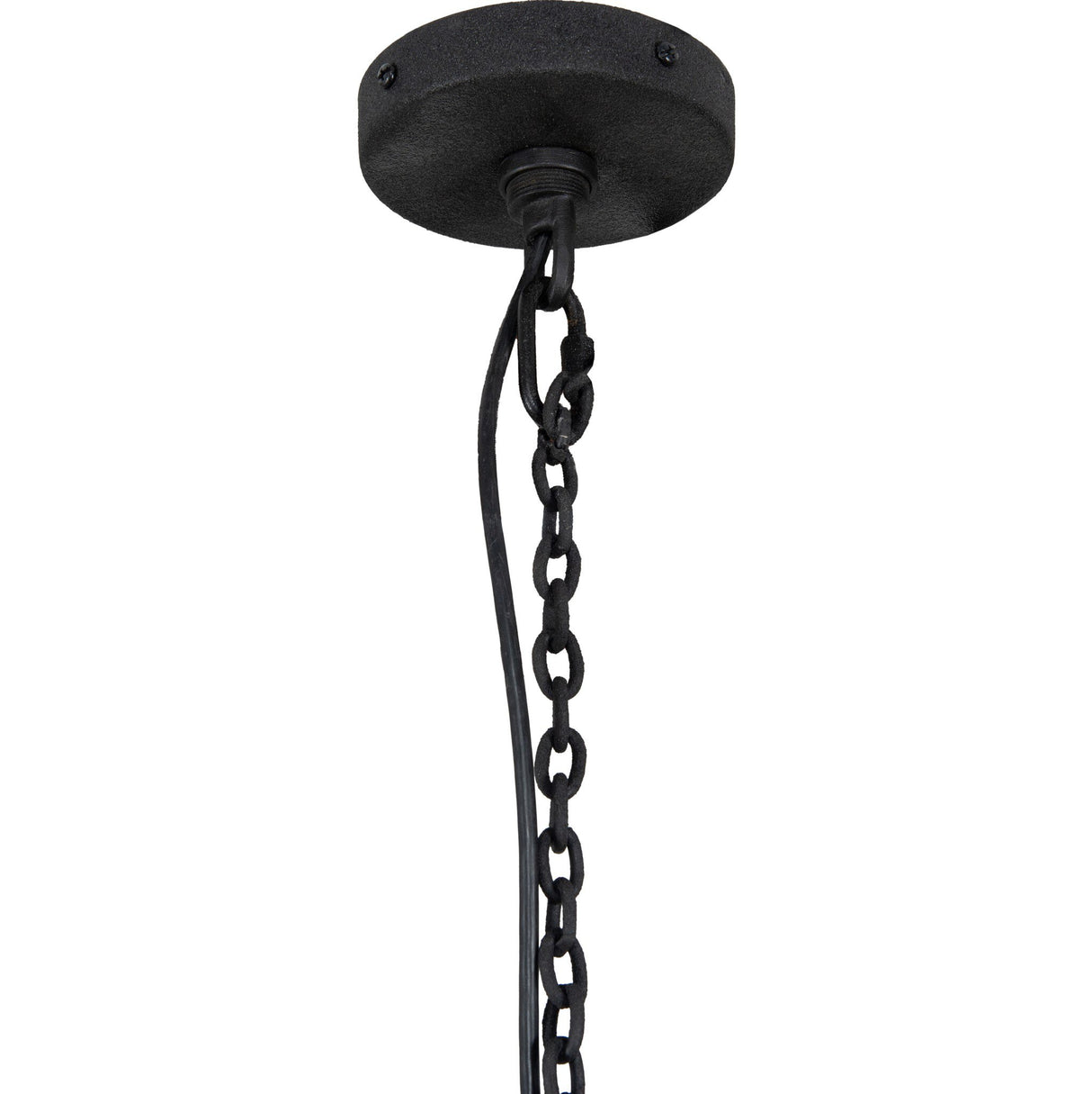 Fiorella Chandelier in Black Wrought Iron from Four Hands - Luna Furniture