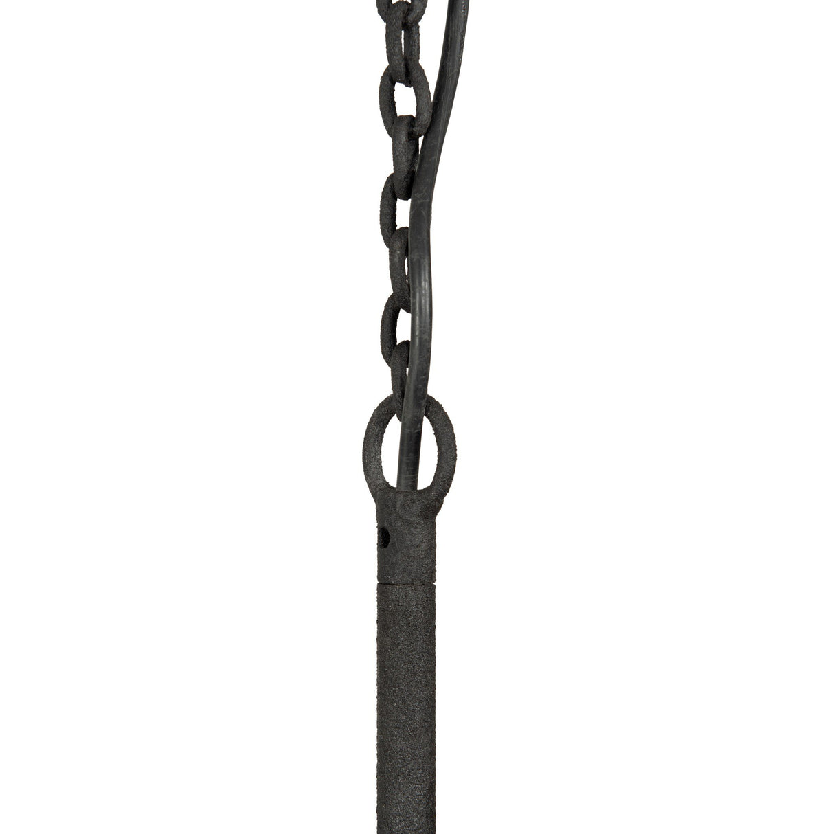 Fiorella Chandelier in Black Wrought Iron from Four Hands - Luna Furniture