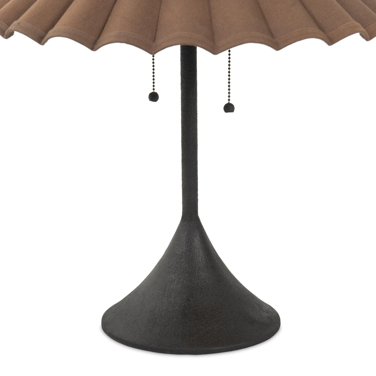 Fiorella Table Lamp in Black Wrought Iron from Four Hands - Luna Furniture