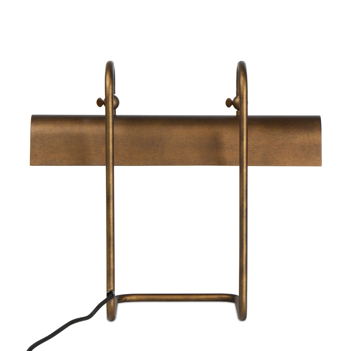 Benno Table Lamp in Burnished Brass Iron from Four Hands - Luna Furniture