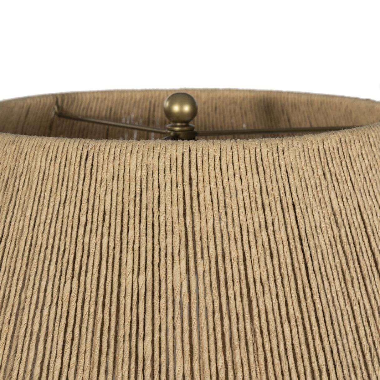 Nessa Floor Lamp in Antique Brass Iron from Four Hands - Luna Furniture