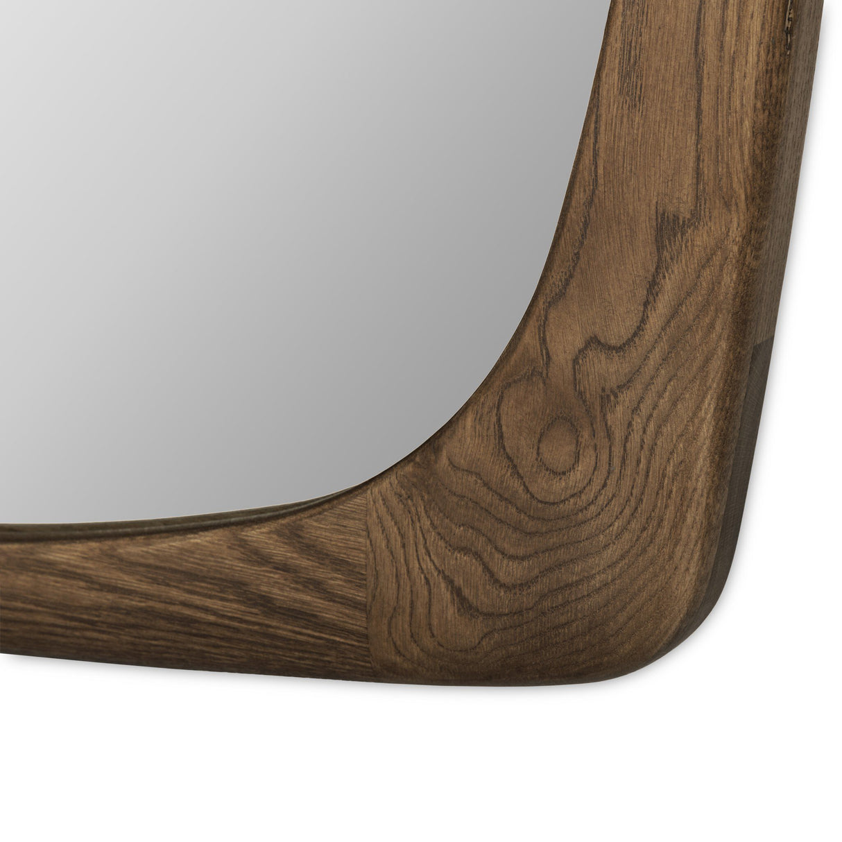 Jai Wall Mirror in Cocoa Oak from Four Hands - Luna Furniture