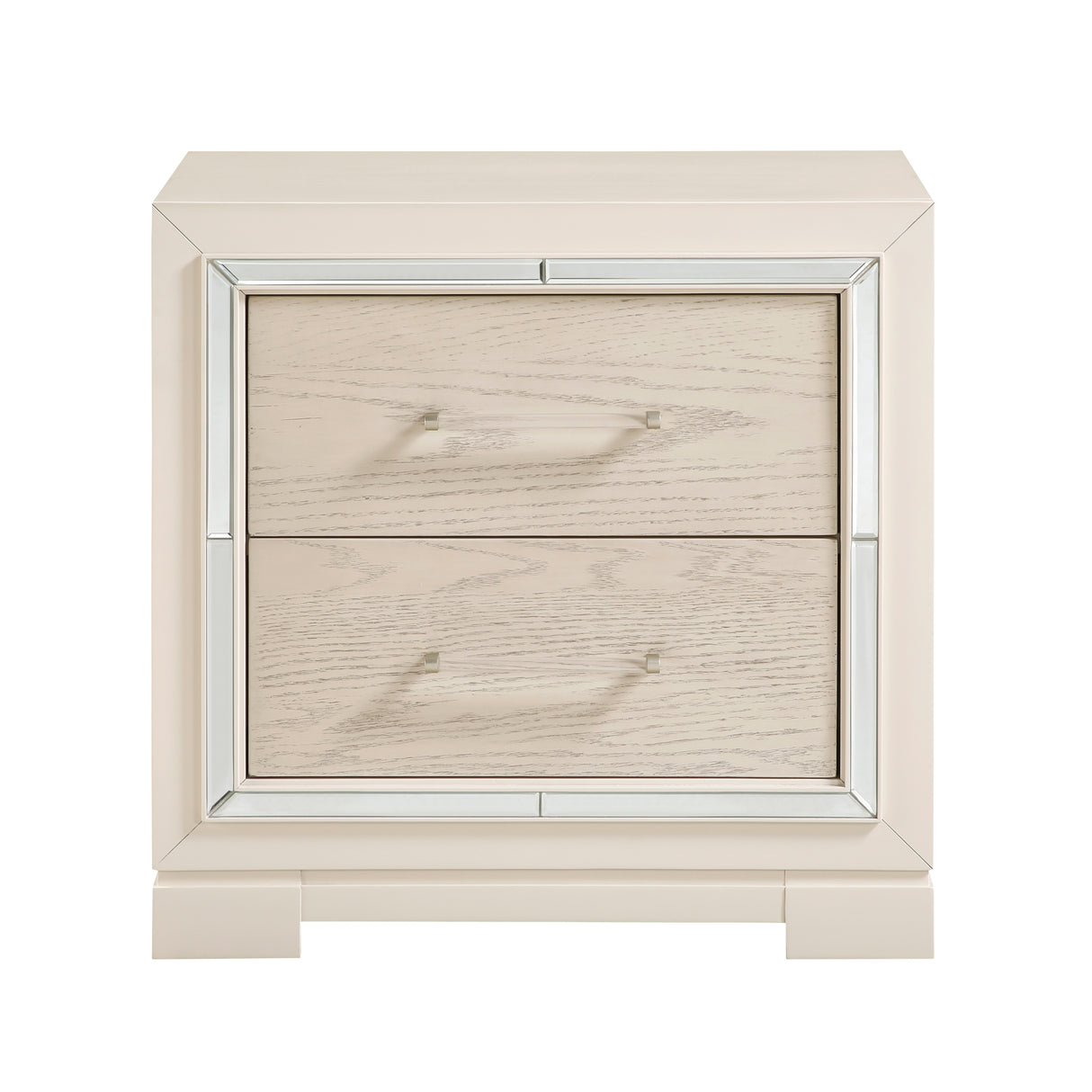 Alabaster Light Gray/Cream Bedroom Set from Homelegance - Luna Furniture